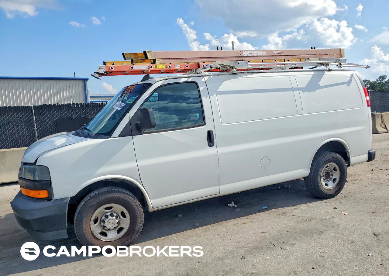 2020 Chevrolet Express G2500, пошкодження: Передня частина, Copart лот 60358666