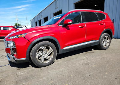 2021 Hyundai Santa Fe Sel, daño Frontal, Copart lote 55687266