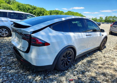 2020 Tesla Model X, uszkodzenie: Tył, Copart lot 57476036, zdjęcie 3 z 14