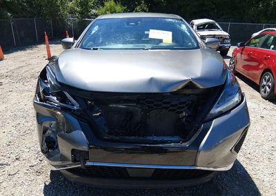 2020 Nissan Murano S Intelligent Awd, daño Frontal, Iaai lote 45363058, foto 12 de 17