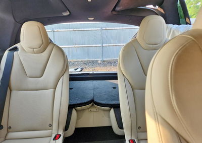 2022 Tesla Model X, daño Frontal, Copart lote 61428926, foto 10 de 14