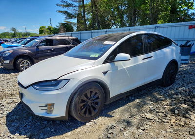2020 Tesla Model X, uszkodzenie: Tył, Copart lot 57476036