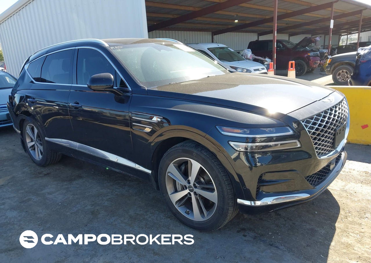 2021 Genesis Gv80 3.5t Awd Advanced, пошкодження: Задня частина, Iaai лот 45049905
