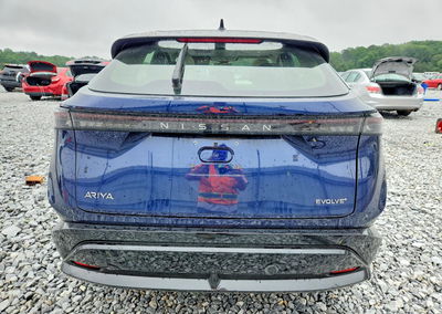 2023 Nissan Ariya Evolve+, daño Frontal, Copart lote 53618806, foto 6 de 15