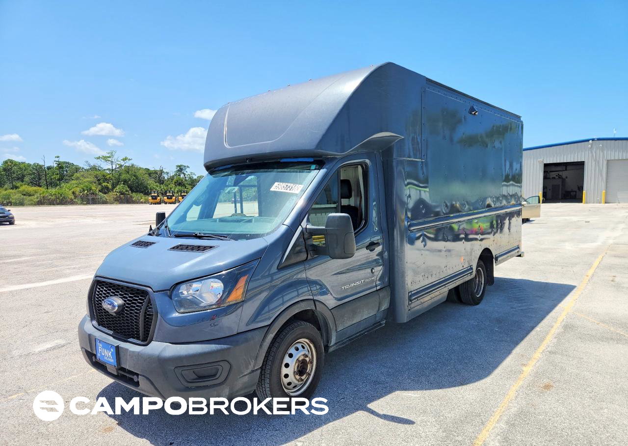2021 Ford Transit T-350 Delivery Truck, пошкодження: Незначні вм’ятини/подряпини, Copart лот 59857316