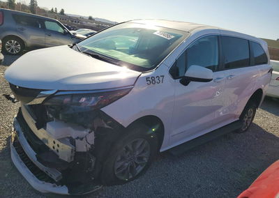 2024 Toyota Sienna Le 8-passenger, uszkodzenie: Przód, Copart lot 75104095