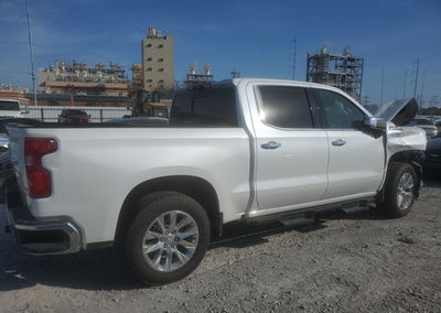 2022 Chevrolet Silverado Ltd K1500 Ltz, пошкодження: Передня частина, Copart лот 53852735, фото 3 з 12