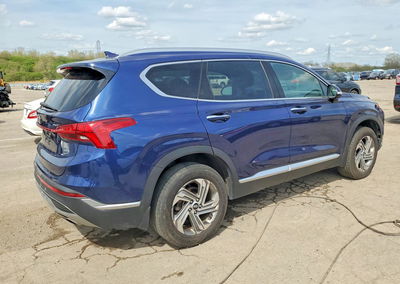 2022 Hyundai Santa Fe Sel, пошкодження: Град, Copart лот 50656426, фото 3 з 15