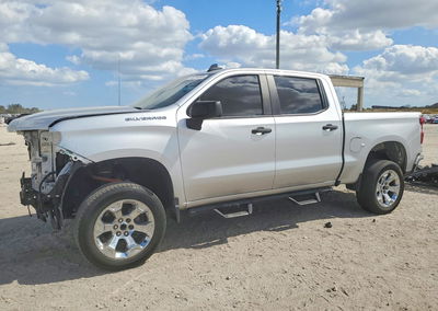 2022 Chevrolet Silverado C1500 Custom, daño Frontal, Copart lote 76514895