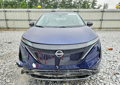 2023 Nissan Ariya Evolve+, daño Frontal, Copart lote 53618806, foto 5 de 15