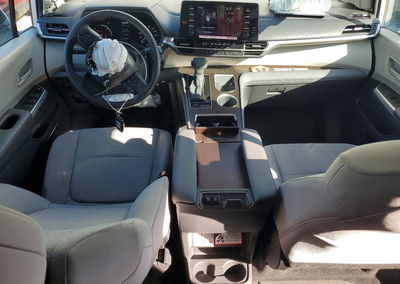 2024 Toyota Sienna Le 8-passenger, Front End damage, Copart lot 75104095, photo 8 of 14