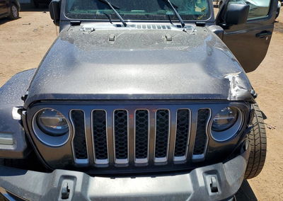 2021 Jeep Wrangler Unlimited Sahara 4xe, пошкодження: Передня частина, Copart лот 56802276, фото 11 з 12