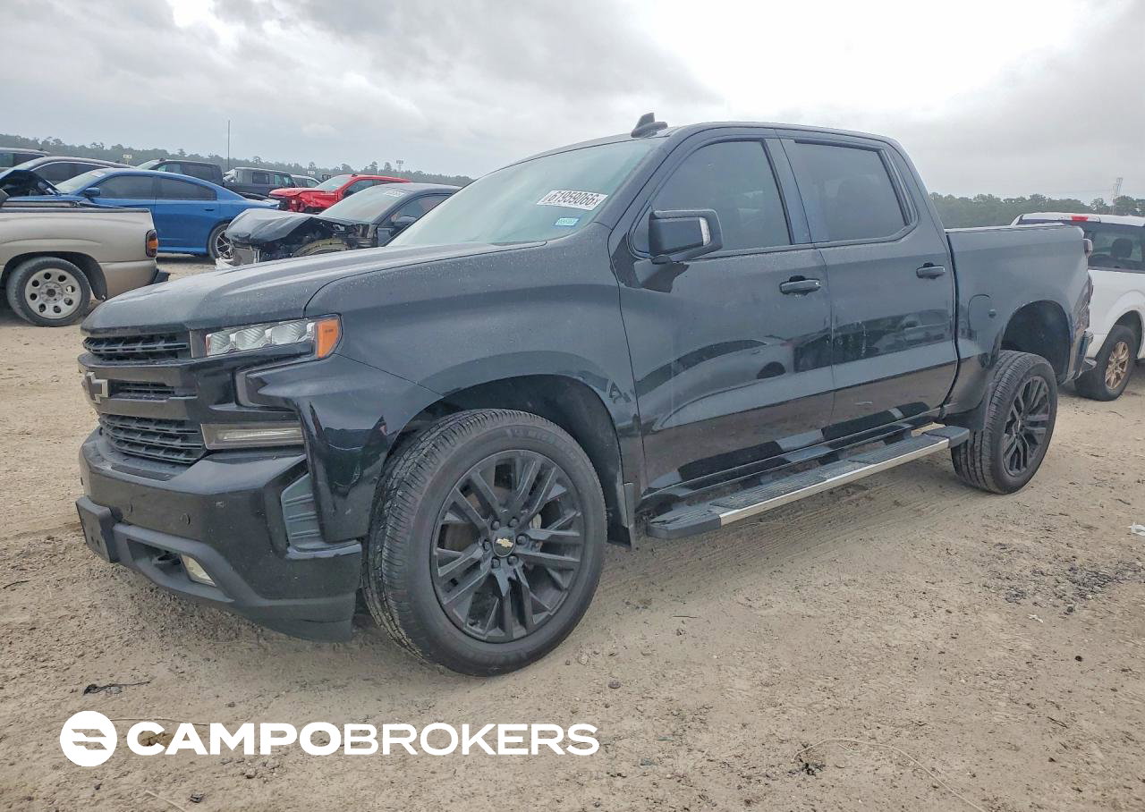 2019 Chevrolet Silverado K1500 Rst, uszkodzenie: Przód, Copart lot 61959066