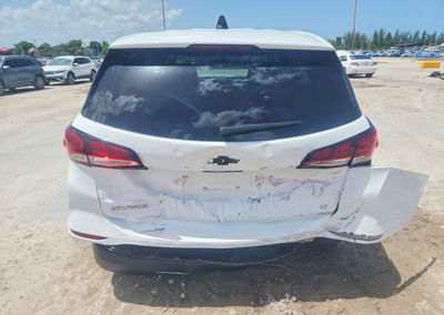 2022 Chevrolet Equinox Lt, Front End damage, Copart lot 61008136, photo 6 of 14