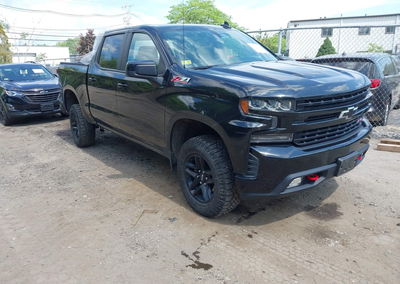 2021 Chevrolet Silverado 1500 4wd  Short Bed Lt Trail Boss, daño Suspensión, Iaai lote 45359567
