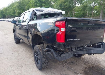 2021 Chevrolet Silverado 1500 4wd  Short Bed Lt Trail Boss, daño Suspensión, Iaai lote 45359567, foto 3 de 17