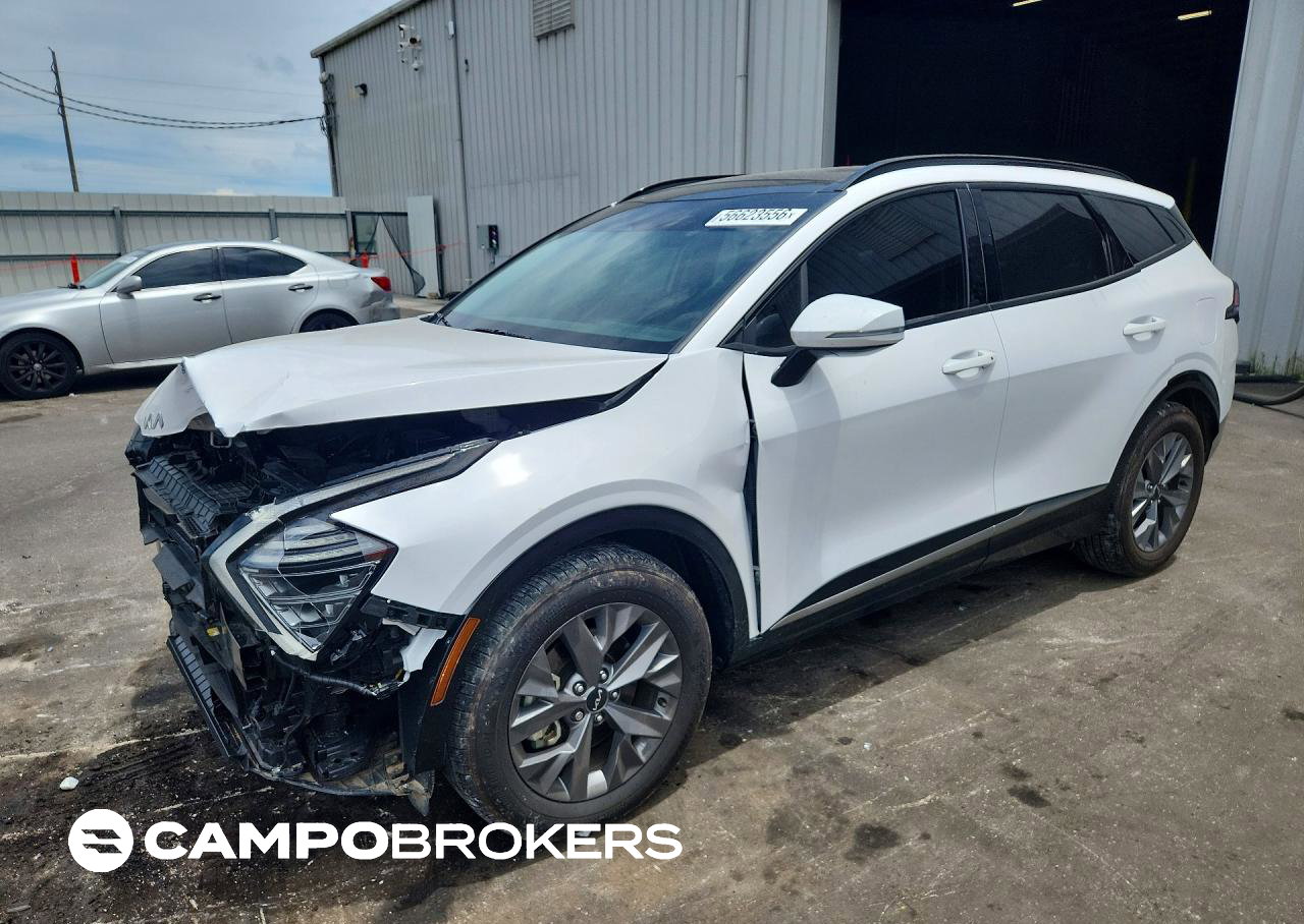 2025 Kia Sportage Sx, Front End damage, Copart lot 58754056