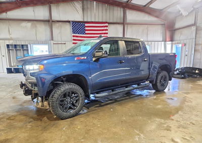 2021 Chevrolet Silverado K1500 Lt Trail Boss, пошкодження: Передня частина, Copart лот 58693356