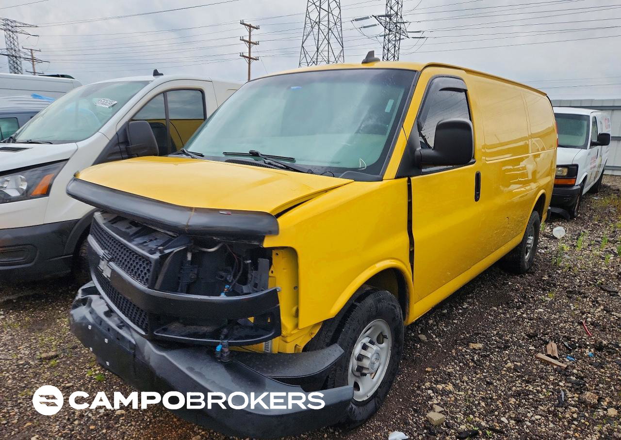 2019 Chevrolet Express G2500 Cargo, uszkodzenie: Przód, Copart lot 62881706