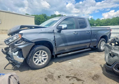 2020 Chevrolet Silverado K1500 Lt, daño Frontal, Copart lote 54781106
