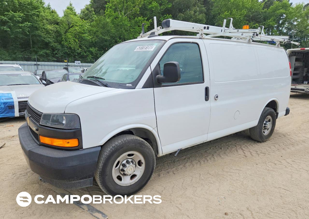 2020 Chevrolet Express G2500, пошкодження: Передня частина, Copart лот 53118186