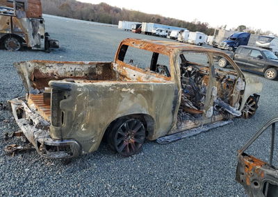 2022 Chevrolet Silverado Ltd K1500 Ltz, Burn damage, Copart lot 91775715, photo 3 of 13