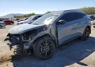 2023 Nissan Murano Sv, Front End damage, Copart lot 58836096