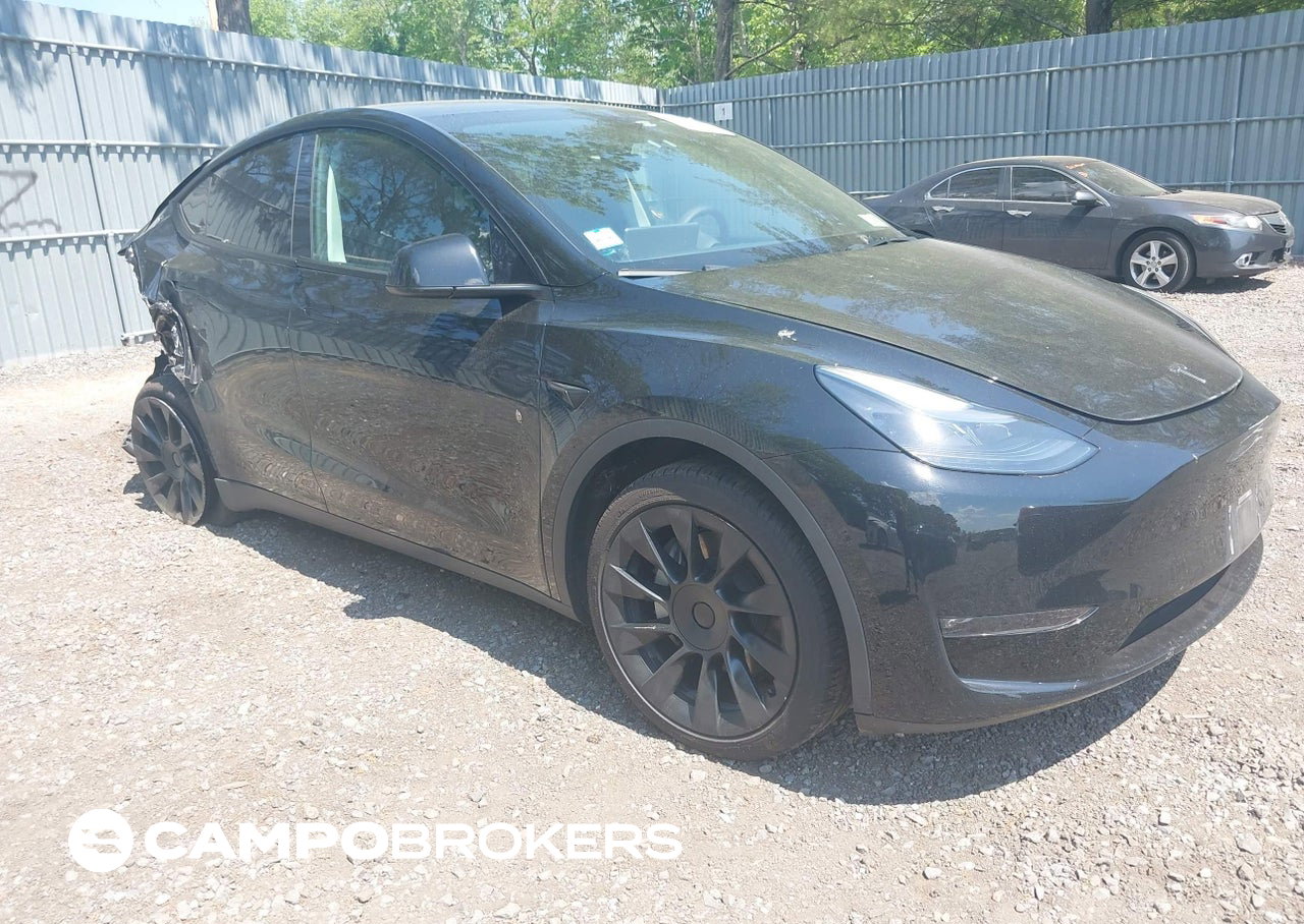 2023 Tesla Model Y Awd/long Range Dual Motor All-wheel Drive, uszkodzenie: Front & Rear, Iaai lot 45143896