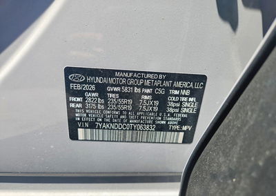 2026 Hyundai Ioniq 5 Sel, Side damage, Copart lot 59320896, photo 13 of 13