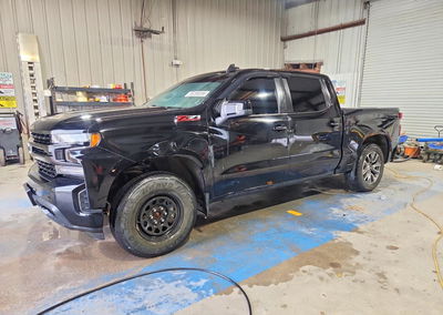 2021 Chevrolet Silverado K1500 Rst, daño Lateral, Copart lote 59299336