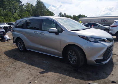 2025 Toyota Sienna Le, uszkodzenie: Lewy bok, Iaai lot 45284894