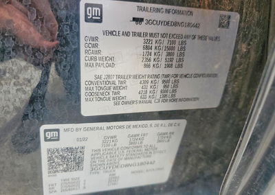 2022 Chevrolet Silverado Ltd K1500 Lt, пошкодження: Задня частина, Copart лот 56539296, фото 12 з 12
