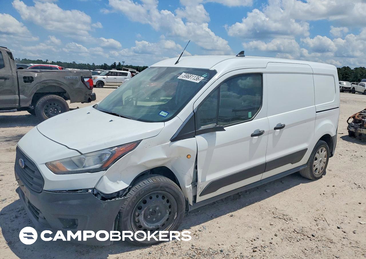 2022 Ford Transit Connect Xl Delivery Van, uszkodzenie: Przód, Copart lot 59681136