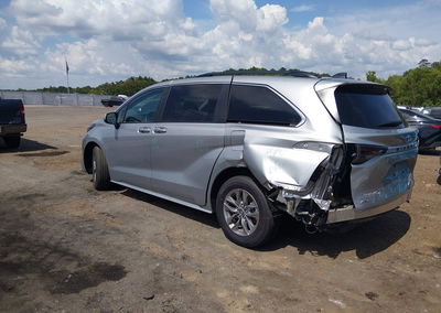 2025 Toyota Sienna Le, пошкодження: Лівий бік, Iaai лот 45284894, фото 3 з 17