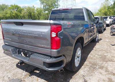 2019 Chevrolet Silverado 1500 Custom, Front End damage, Iaai lot 44942212, photo 4 of 17