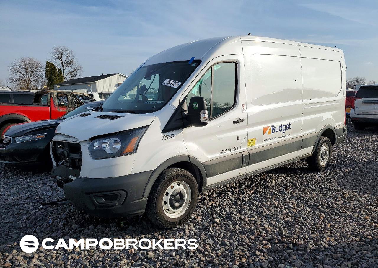 2023 Ford Transit T-150 Delivery Van, daño Frontal, Copart lote 97509435