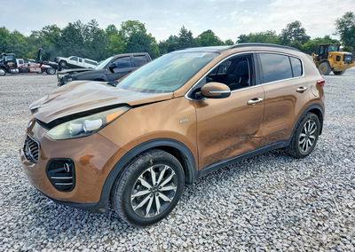 2019 Kia Sportage Ex, daño Frontal, Copart lote 59123236