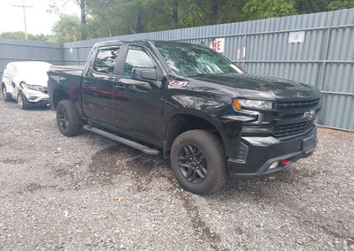 2021 Chevrolet Silverado 1500 4wd  Short Bed Lt Trail Boss, daño Frontal izquierdo, Iaai lote 45371226