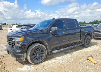 2024 Chevrolet Silverado C1500 Custom, Side damage, Copart lot 56326426