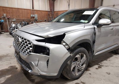 2023 Hyundai Santa Fe Sel, Front & Rear damage, Iaai lot 45425292, photo 6 of 22