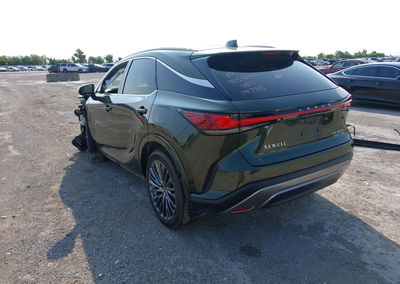 2024 Lexus Rx 350h Luxury, daño Frontal izquierdo, Iaai lote 45427169, foto 3 de 17