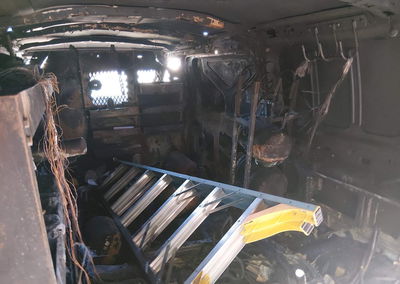 2019 Ford Transit-250, uszkodzenie: Interior Burn, Iaai lot 45376394, zdjęcie 8 z 15