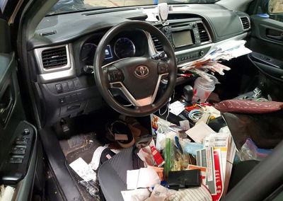 2019 Toyota Highlander Le, daño Frontal, Copart lote 58651086, foto 8 de 14