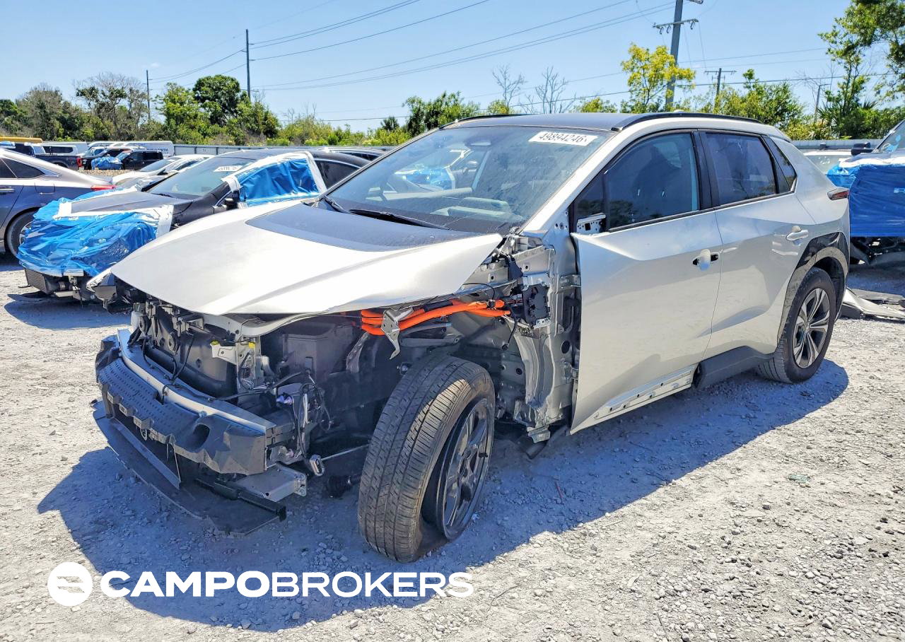 2024 Toyota Bz4x Xle, daño Frontal, Copart lote 49894246