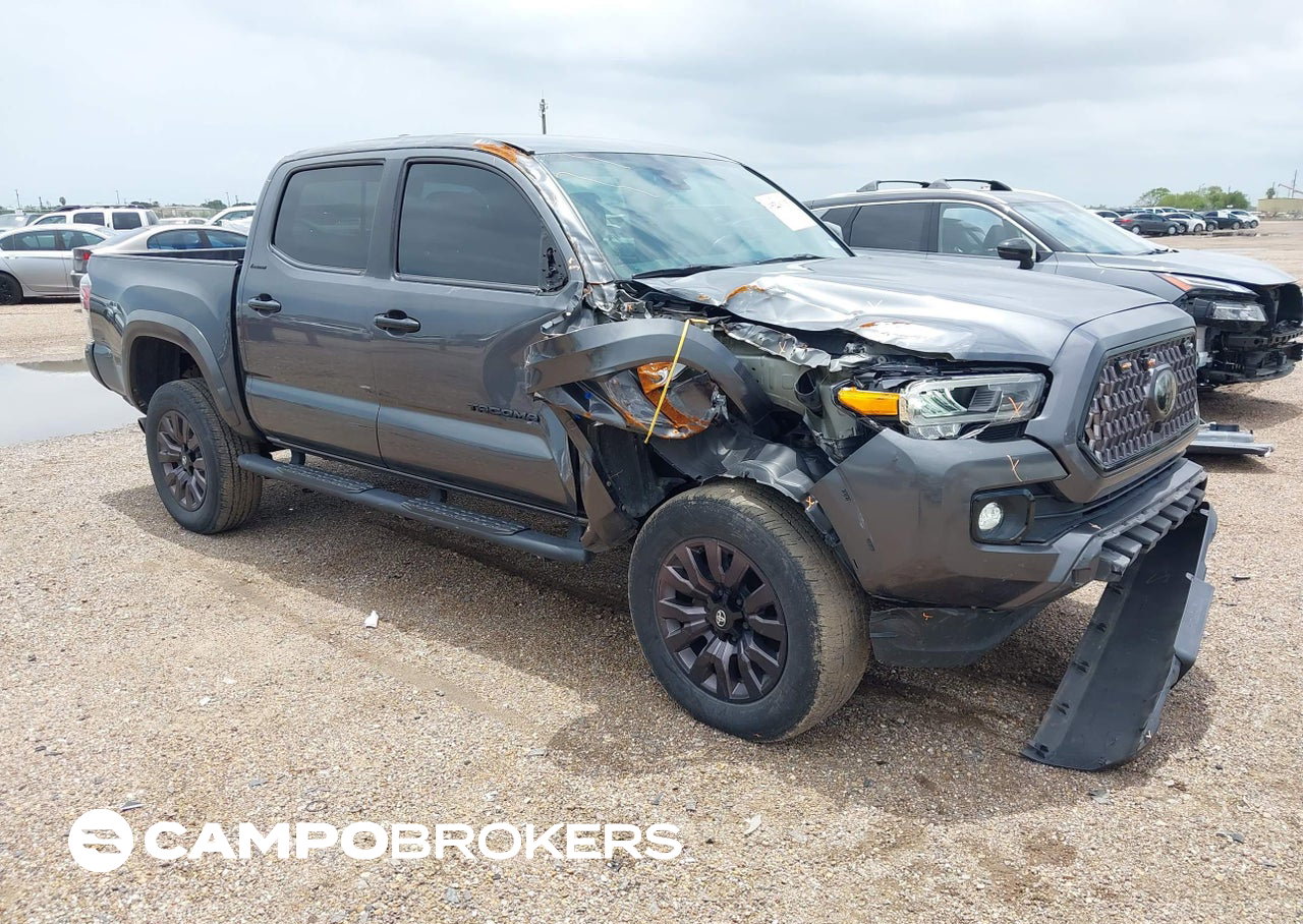 2022 Toyota Tacoma Limited, Front End damage, Iaai lot 45220315