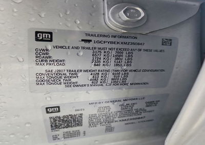 2021 Chevrolet Silverado K1500 Custom, daño Frontal, Copart lote 61665536, foto 13 de 13