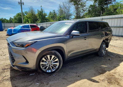 2026 Toyota Grand Highlander Platinum, Rear End damage, Copart lot 55843506