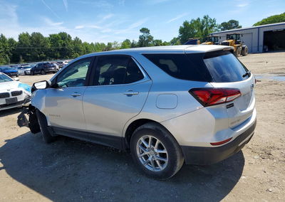 2022 Chevrolet Equinox Lt, uszkodzenie: Przód, Copart lot 58368136, zdjęcie 2 z 14