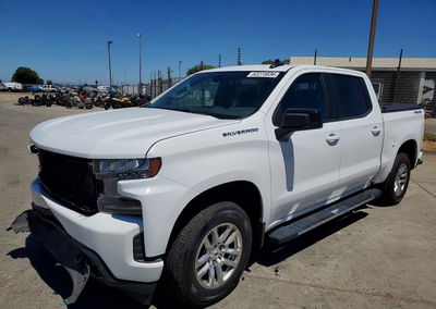 2021 Chevrolet Silverado K1500 Rst, Front End damage, Copart lot 62275836