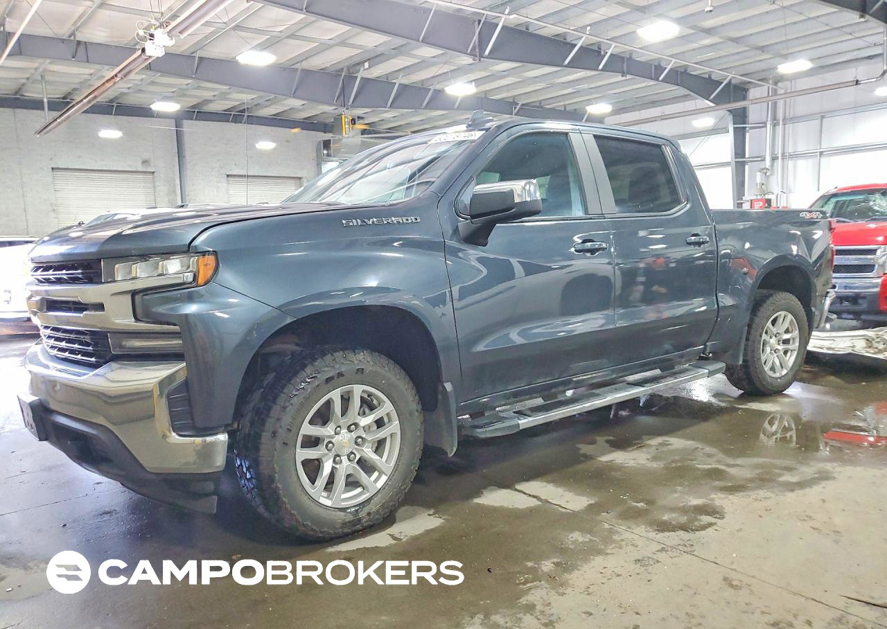 2019 Chevrolet Silverado K1500 Lt, Rear End damage, Copart lot 60078746